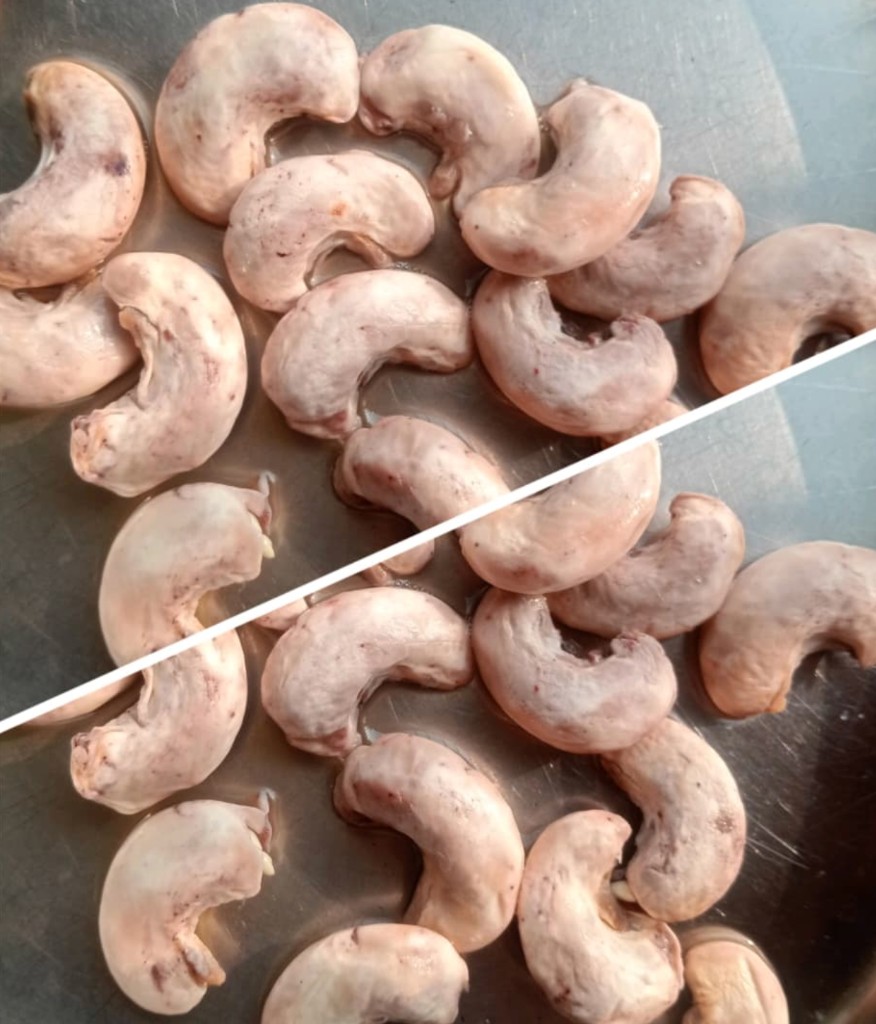 NW grade cashews